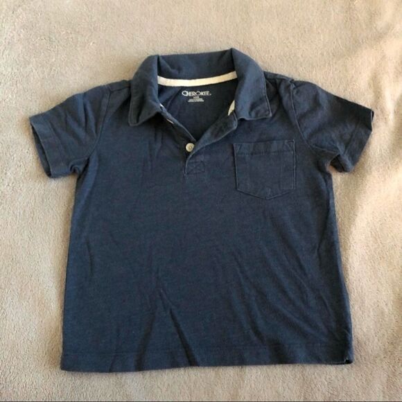 Cherokee Toddler Boys short sleeve polo Shirt - Picture 1 of 5